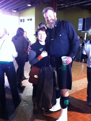 Cuchulain in the flesh!