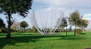 proposed 'Feather' sculpture