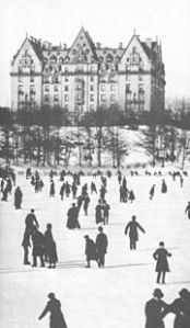 The Dakota in winter c. 1890 - (image as appears chp 17 of Time and Again)